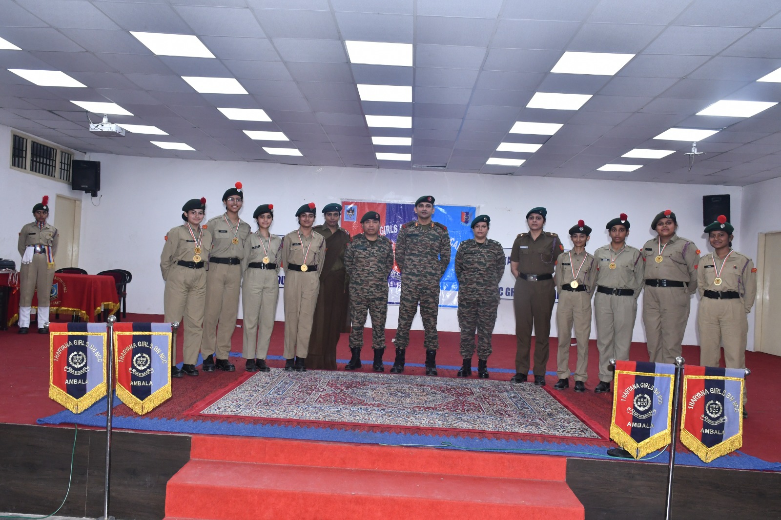 Outstanding achievements of our talented NCC cadets, who have brought laurels to the institution with their remarkable performances at the NCC Competitions held in Rupnagar, Punjab.